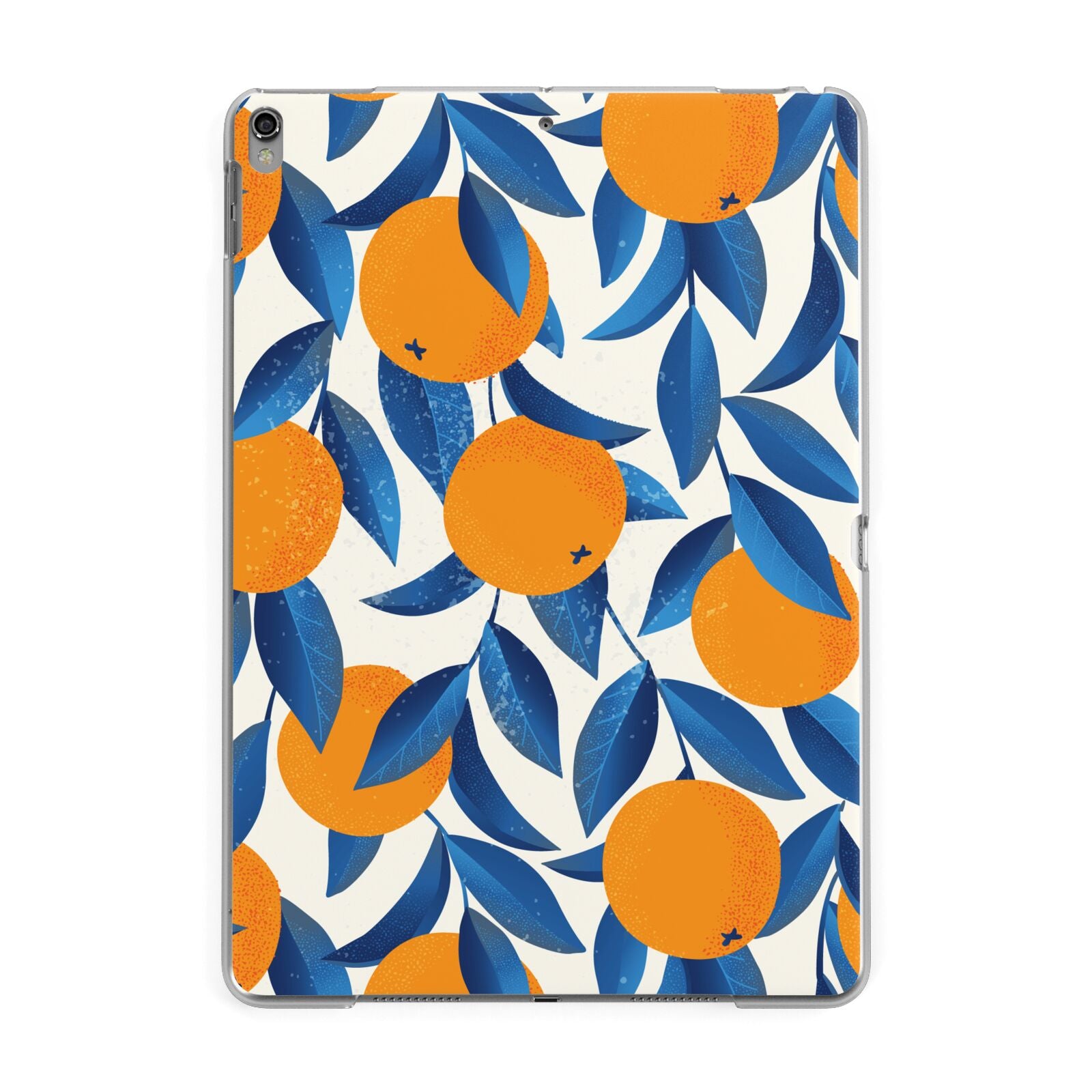 Oranges Apple iPad Grey Case