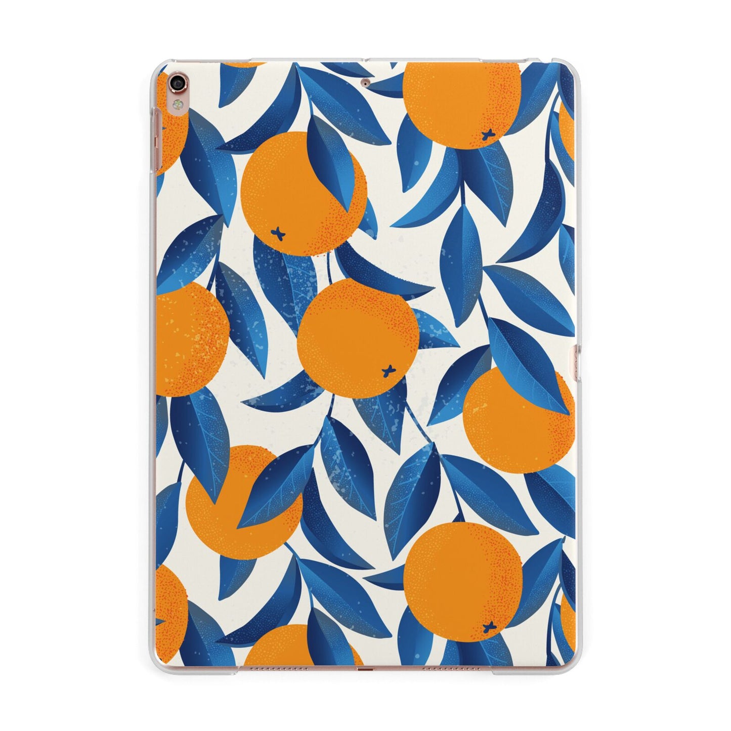 Oranges Apple iPad Rose Gold Case