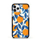 Oranges Apple iPhone 11 Pro in Silver with Black Impact Case