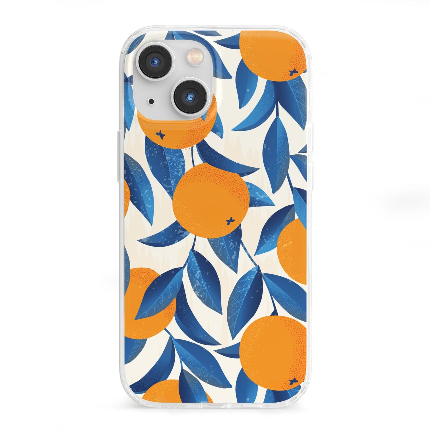 Oranges iPhone 13 Mini Clear Bumper Case