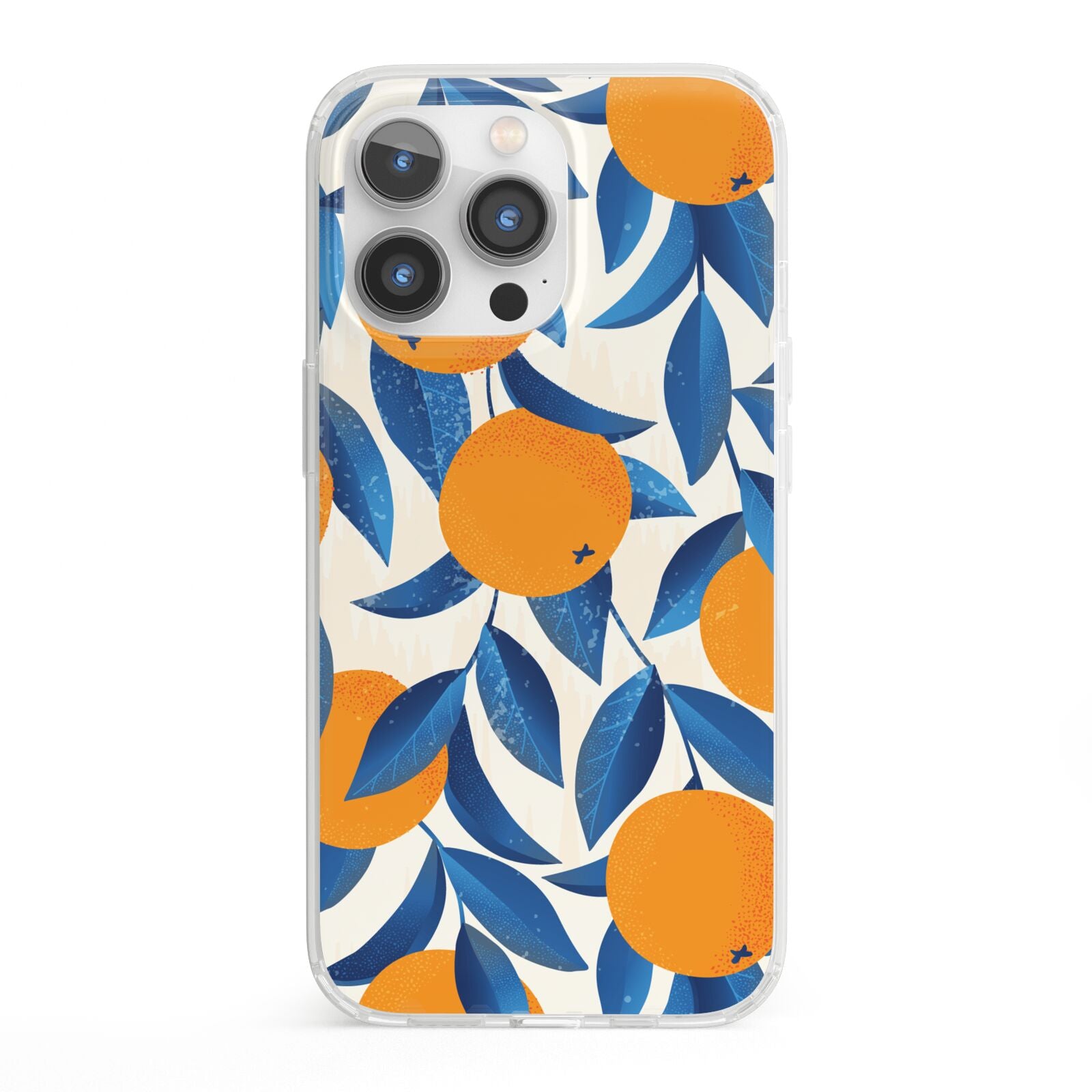Oranges iPhone 13 Pro Clear Bumper Case