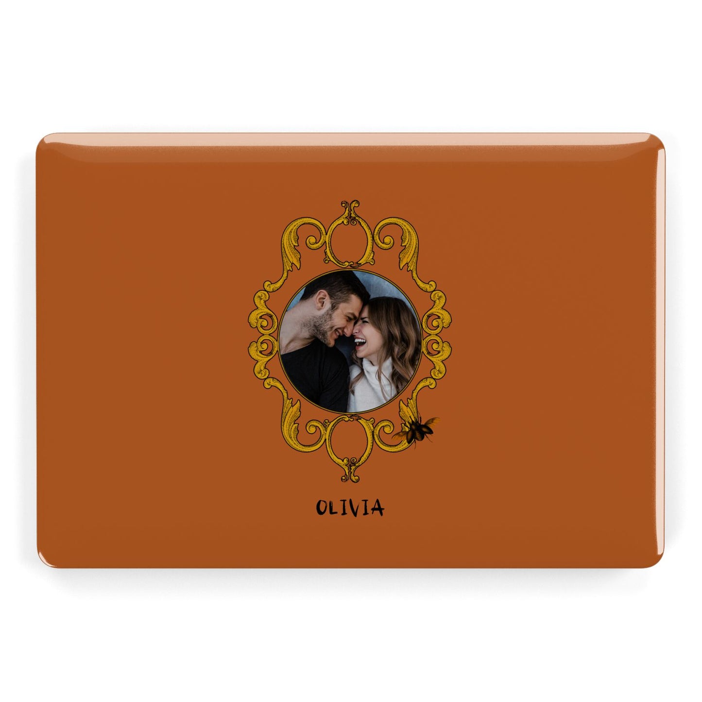 Ornate Halloween Custom Photo Apple MacBook Case