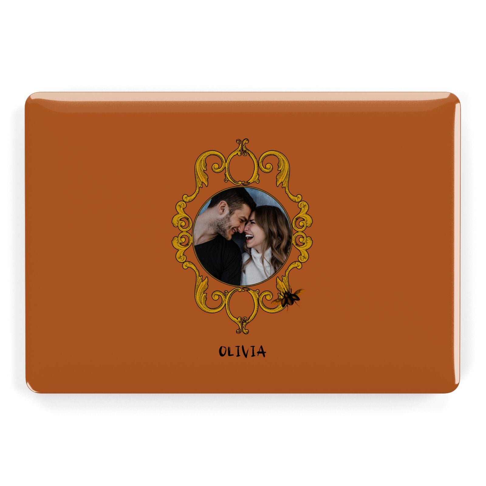 Ornate Halloween Custom Photo Apple MacBook Case