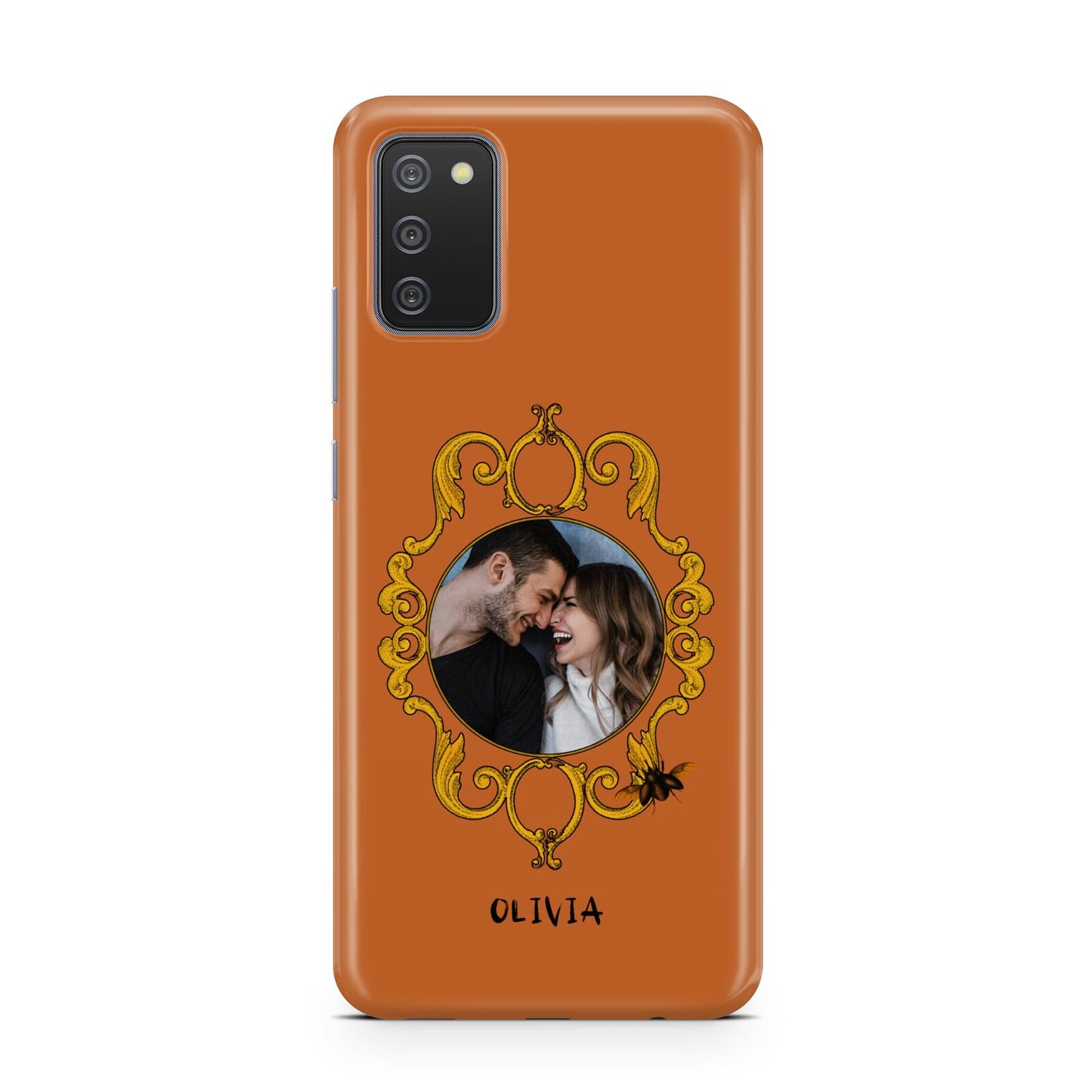 Ornate Halloween Custom Photo Samsung A02s Case