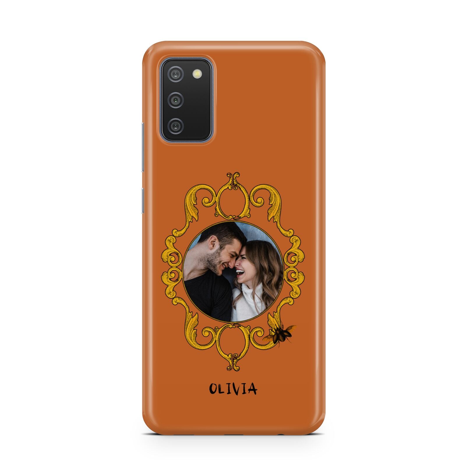 Ornate Halloween Custom Photo Samsung A02s Case