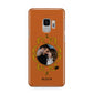 Ornate Halloween Custom Photo Samsung Galaxy S9 Case