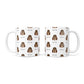 Otterhound Icon with Name 10oz Mug Alternative Image 3