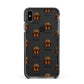 Otterhound Icon with Name Apple iPhone Xs Max Impact Case Black Edge on Black Phone