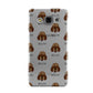 Otterhound Icon with Name Samsung Galaxy A3 Case