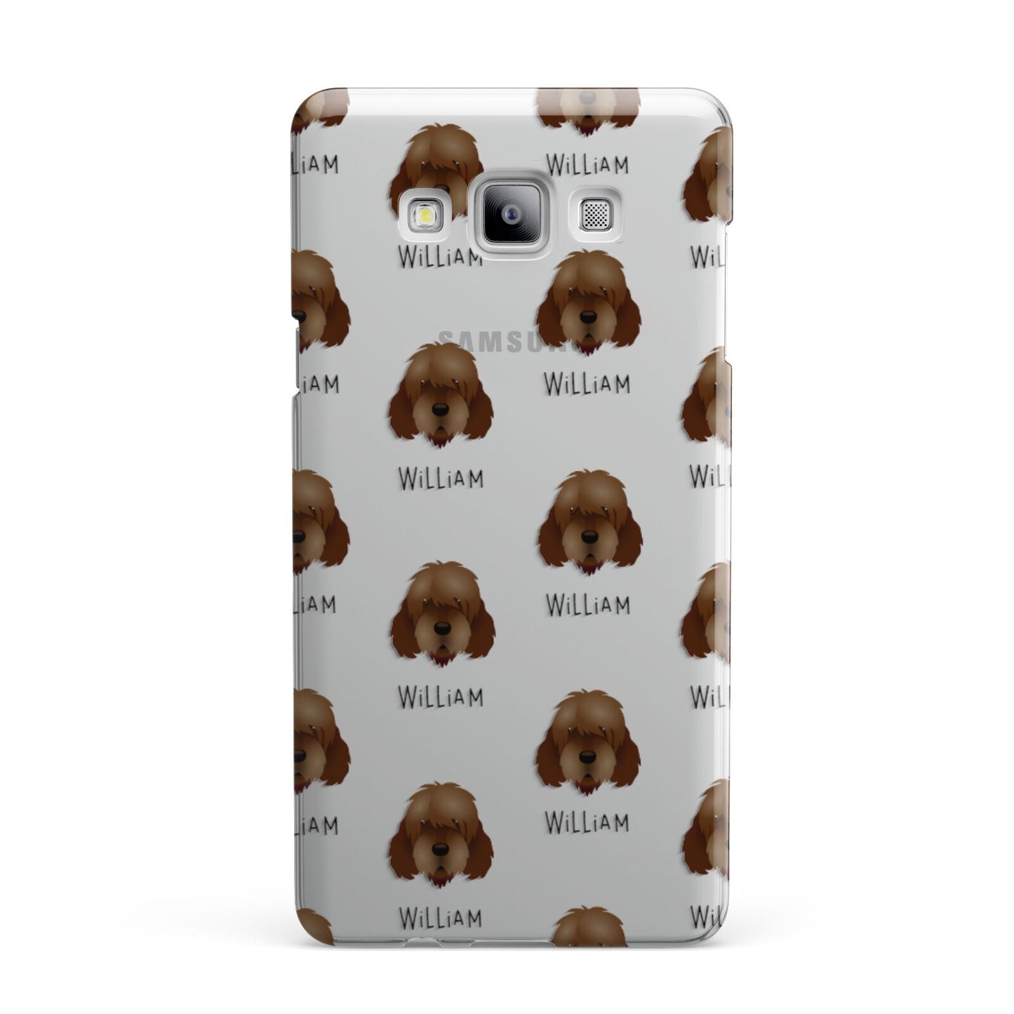 Otterhound Icon with Name Samsung Galaxy A7 2015 Case