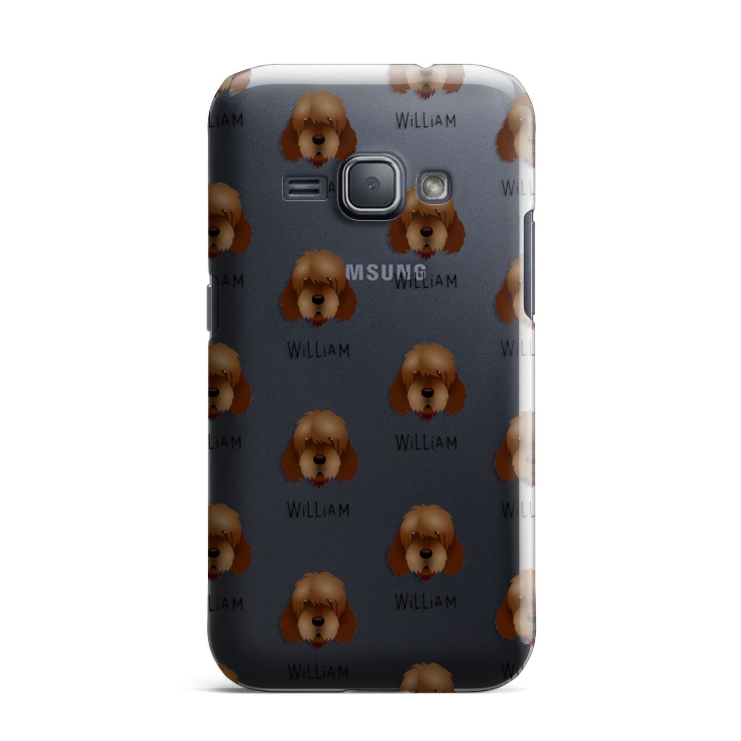 Otterhound Icon with Name Samsung Galaxy J1 2016 Case