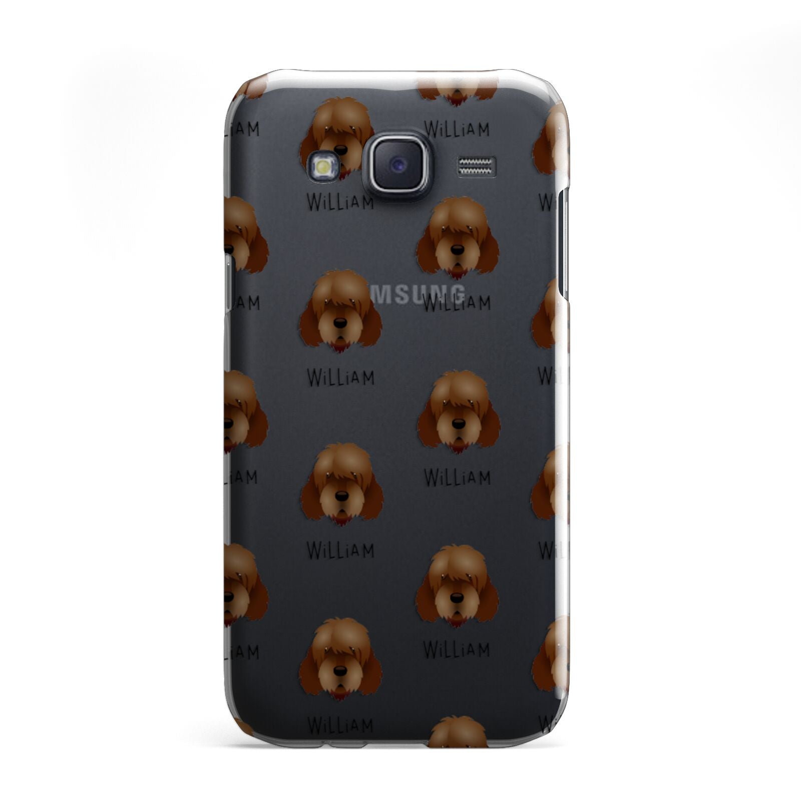 Otterhound Icon with Name Samsung Galaxy J5 Case