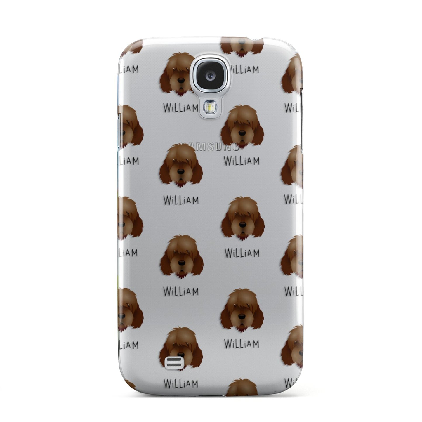 Otterhound Icon with Name Samsung Galaxy S4 Case