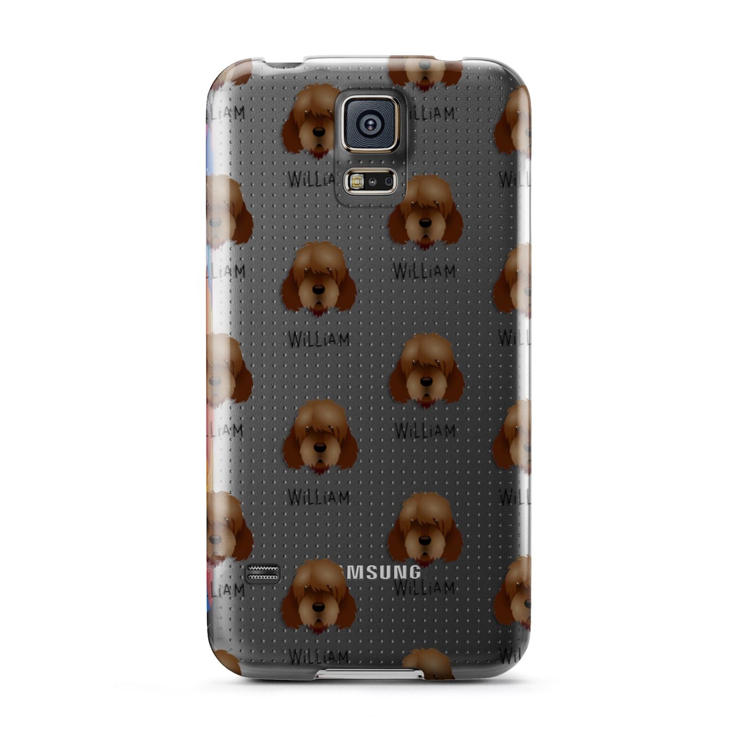 Otterhound Icon with Name Samsung Galaxy S5 Case