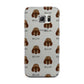 Otterhound Icon with Name Samsung Galaxy S6 Edge Case