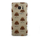 Otterhound Icon with Name Samsung Galaxy S7 Edge Case