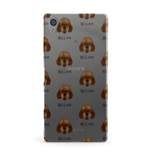 Otterhound Icon with Name Sony Xperia Case