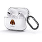 Otterhound Personalised AirPods Glitter Case 3rd Gen Side Image