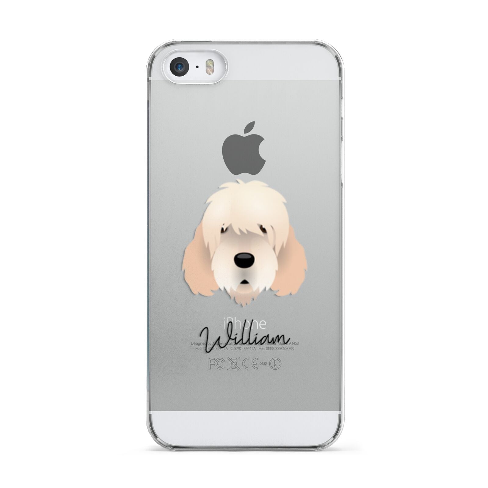 Otterhound Personalised Apple iPhone 5 Case