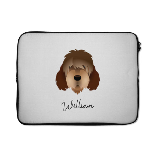 Otterhound Personalised Laptop Bag with Zip
