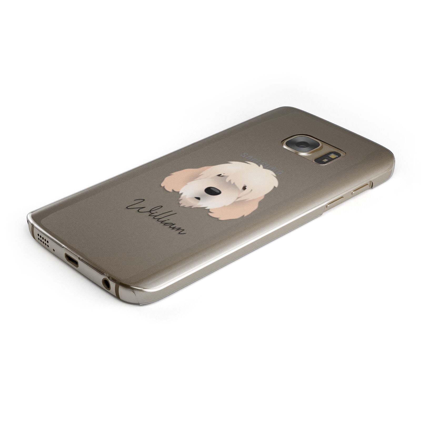 Otterhound Personalised Samsung Galaxy Case Bottom Cutout