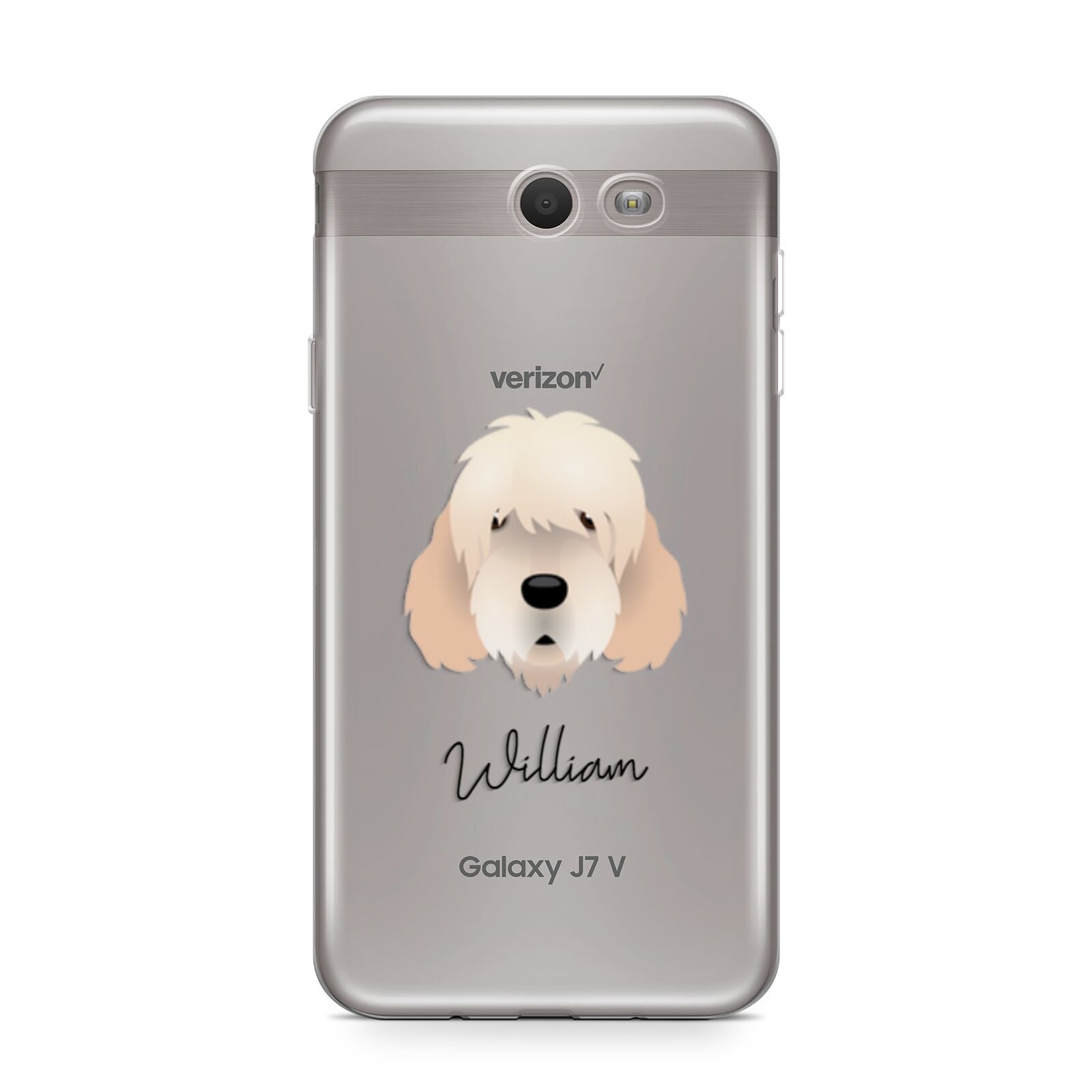 Otterhound Personalised Samsung Galaxy J7 2017 Case