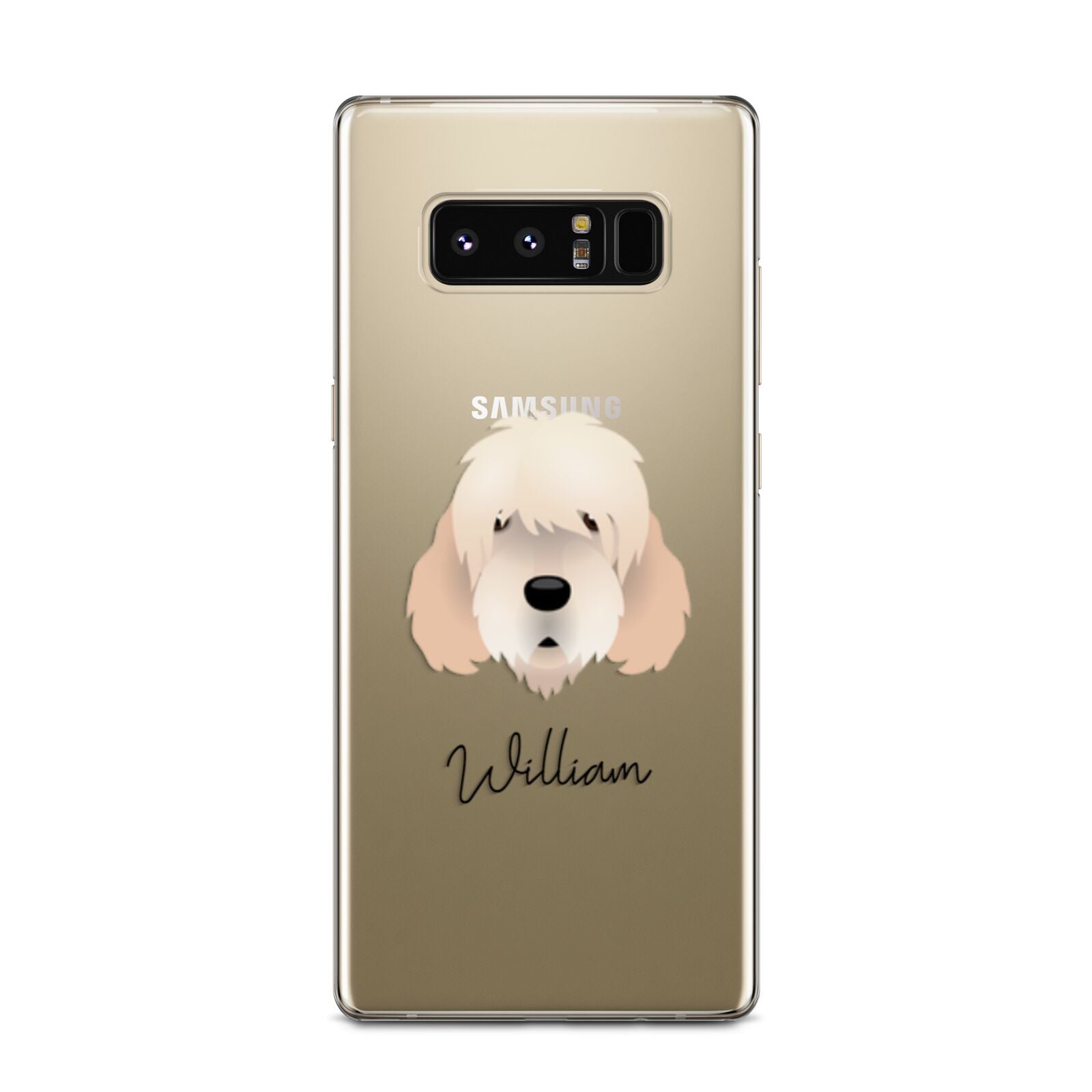Otterhound Personalised Samsung Galaxy Note 8 Case