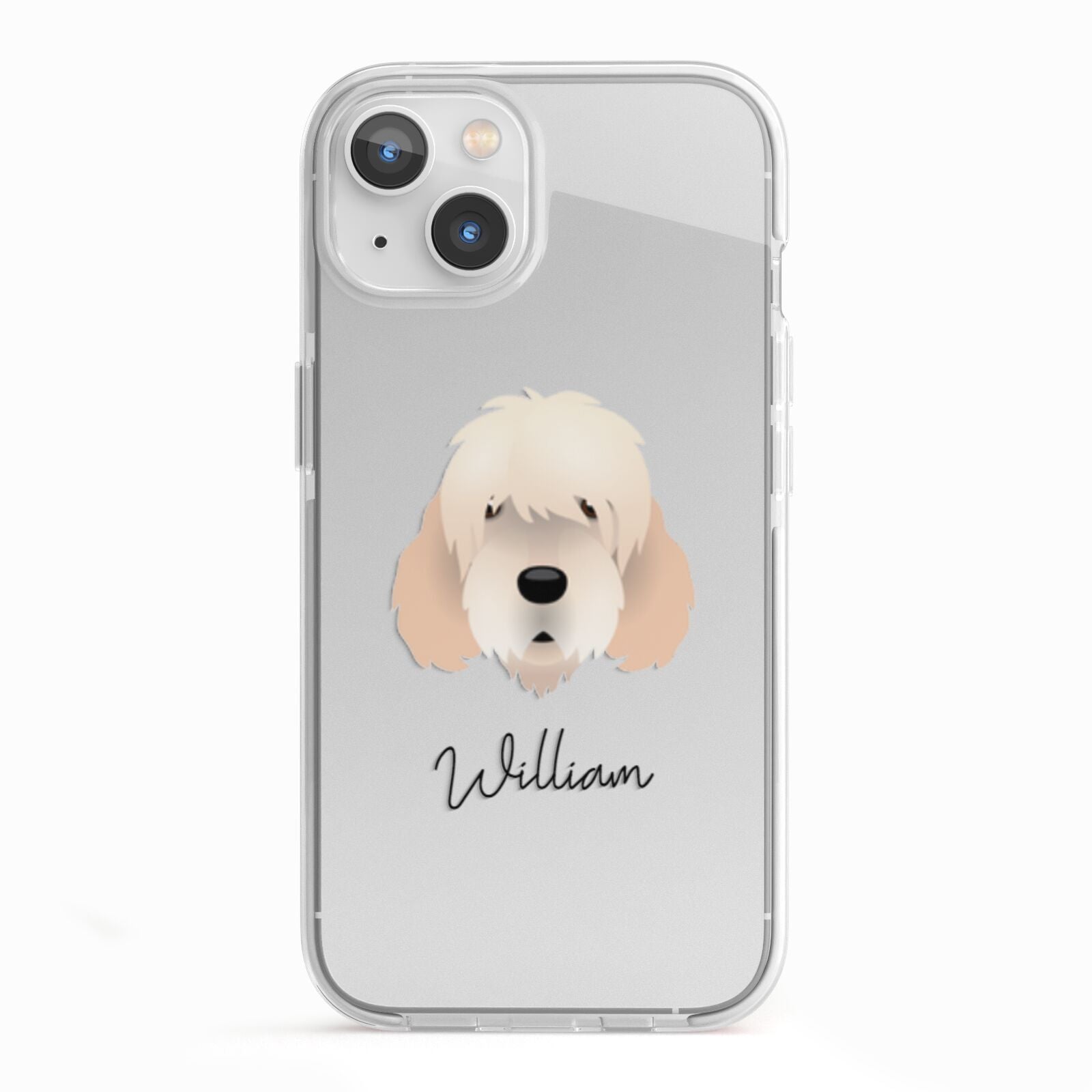 Otterhound Personalised iPhone 13 TPU Impact Case with White Edges