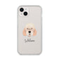 Otterhound Personalised iPhone 14 Plus Clear Tough Case Starlight