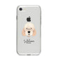 Otterhound Personalised iPhone 8 Bumper Case on Silver iPhone