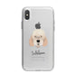 Otterhound Personalised iPhone X Bumper Case on Silver iPhone Alternative Image 1