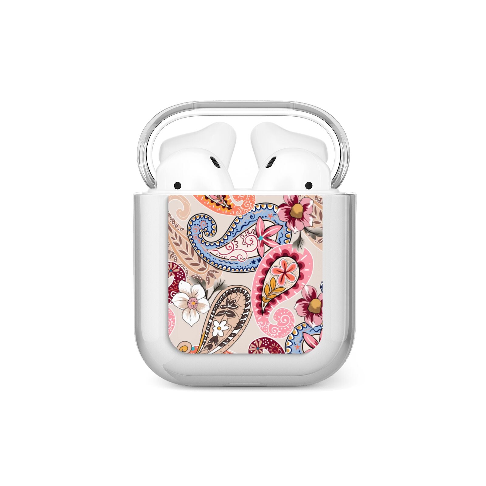 Paisley Cashmere Flowers AirPods Case