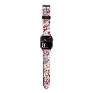 Paisley Cashmere Flowers Watch Strap