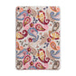 Paisley Cashmere Flowers Apple iPad Rose Gold Case