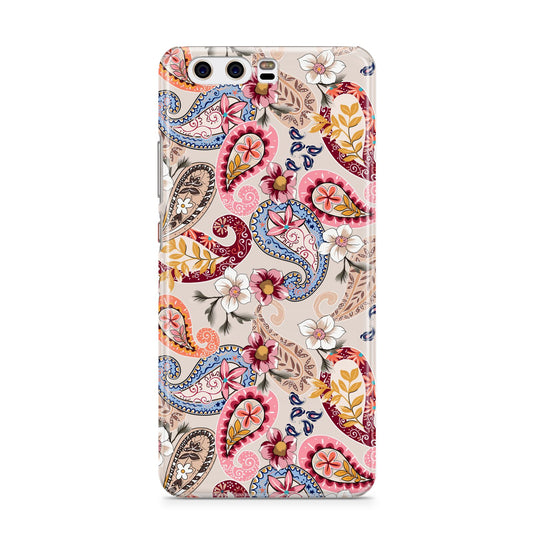 Paisley Cashmere Flowers Huawei P10 Phone Case