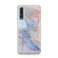 Pale Blue And Pink Marble Huawei P20 Pro Phone Case
