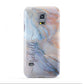 Pale Blue And Pink Marble Samsung Galaxy S5 Mini Case