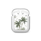 Palm Tree Pattern AirPods Case