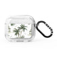 Palm Tree Pattern AirPods Glitter Case 3rd Gen