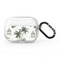 Palm Tree Pattern AirPods Pro Clear Case
