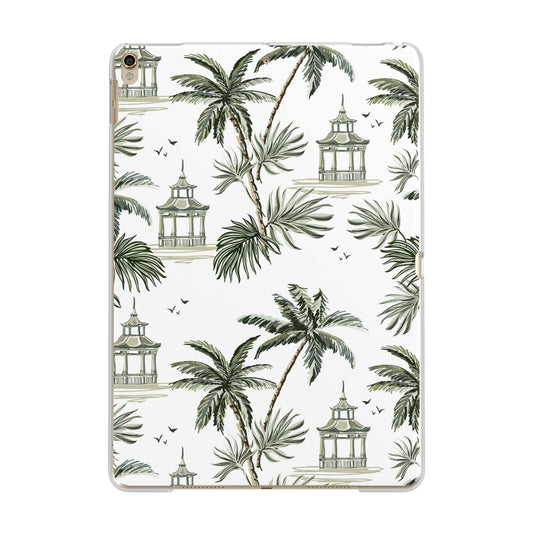 Palm Tree Pattern Apple iPad Gold Case
