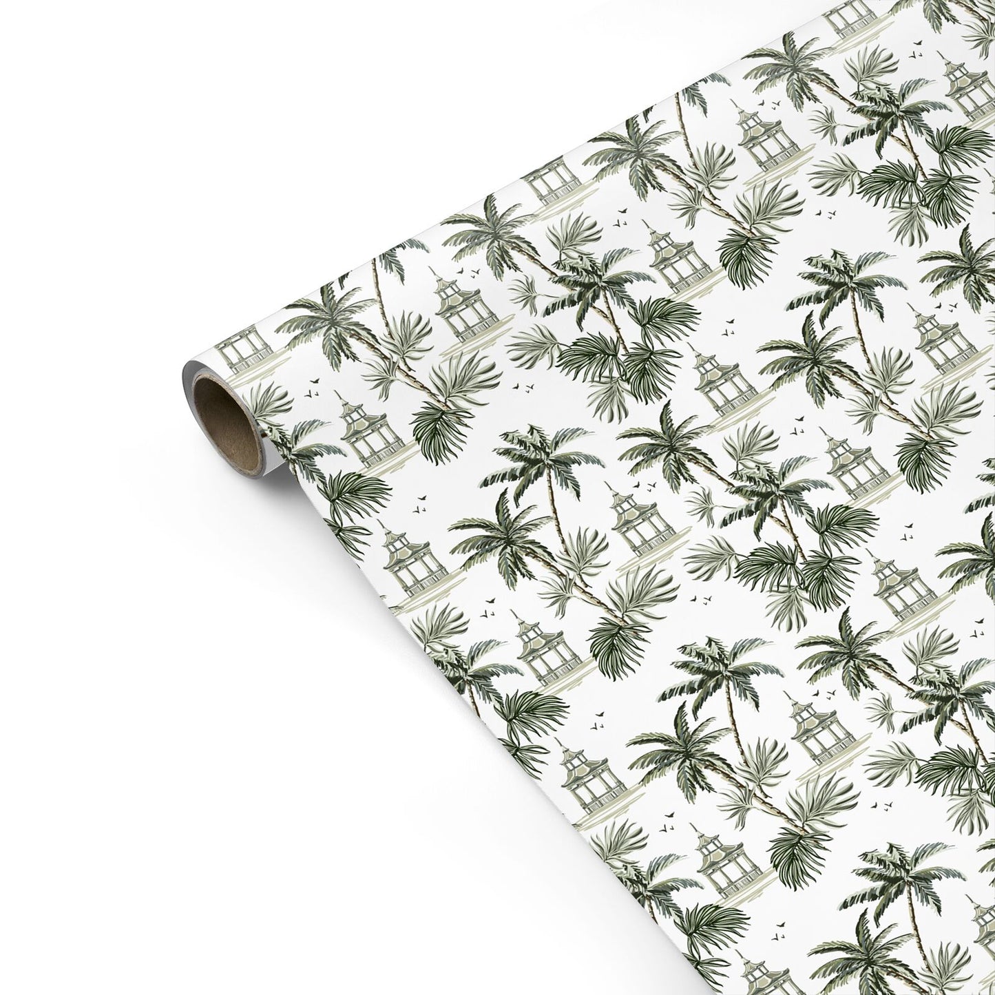 Palm Tree Pattern Personalised Gift Wrap