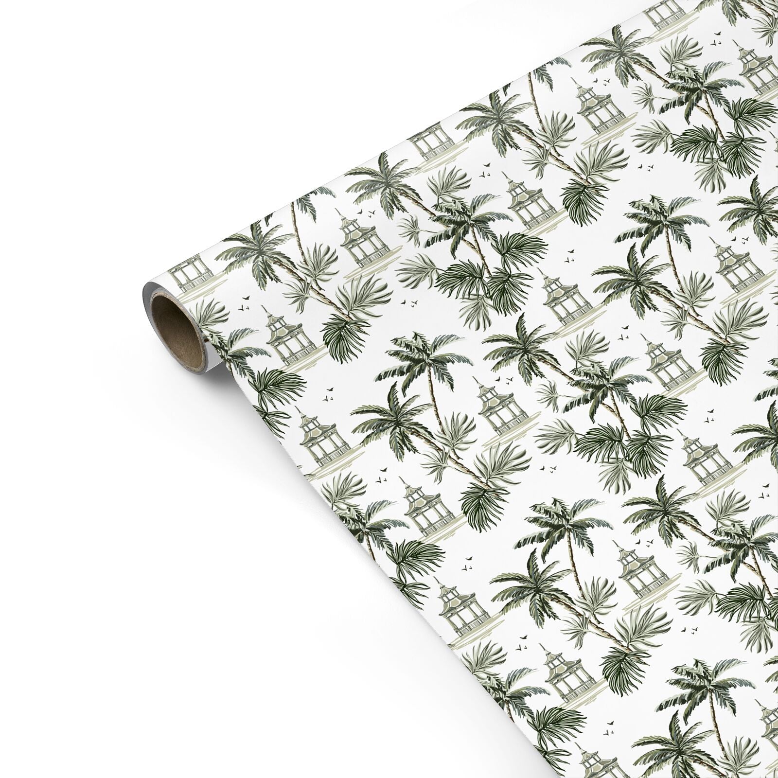 Palm Tree Pattern Personalised Gift Wrap