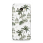 Palm Tree Pattern Samsung Galaxy J7 2016 Case on gold phone