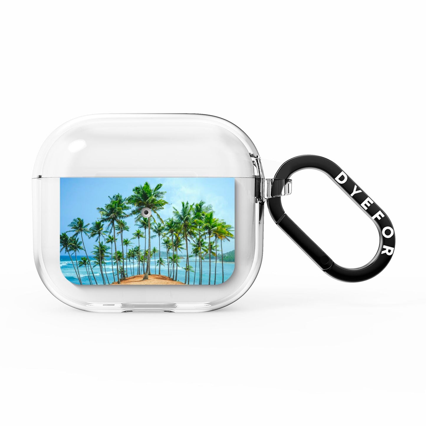 Palm Trees AirPods Clear Case 3rd Gen