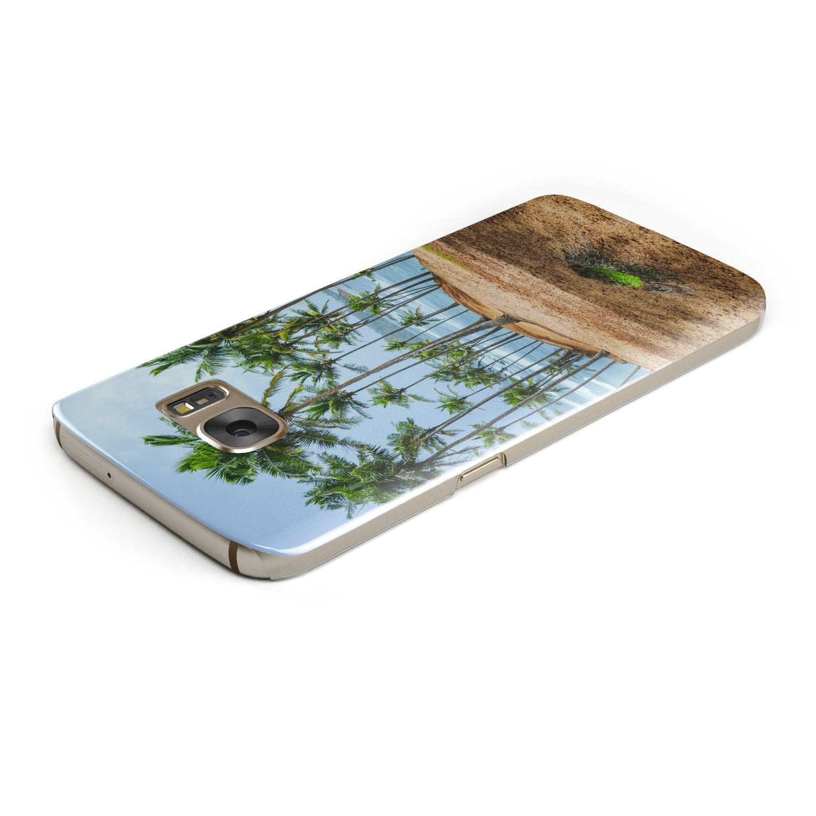 Palm Trees Samsung Galaxy Case Top Cutout