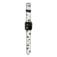 Panda Apple Watch Strap Size 38mm with Silver Hardware