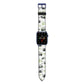 Panda Apple Watch Strap with Blue Hardware