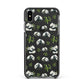 Panda Apple iPhone Xs Max Impact Case Black Edge on Black Phone