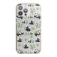 Panda iPhone 13 Pro Max TPU Impact Case with Pink Edges